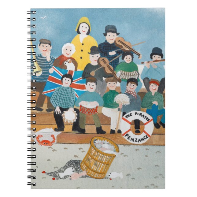Cuaderno Viejos piratas de Penzance (Frente)