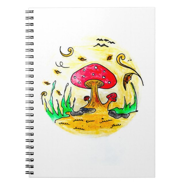 Cuaderno Viento de Otoño (Colección Casa de Madera de Otoño (Frente)