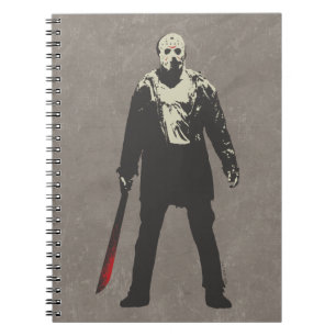 Cuaderno Viernes 13   Arte de caracteres Jason Voorhees