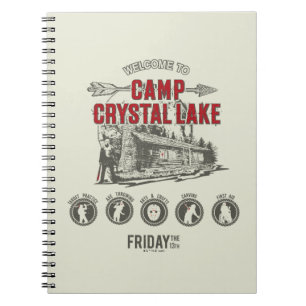Cuaderno Viernes 13 Bienvenidos al lago Camp Crystal