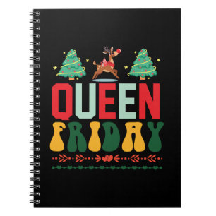 Cuaderno Viernes de la Reina de Regalo de Navidad