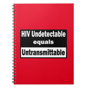 Cuaderno VIH Indetectable es igual a VIH Intransmisible