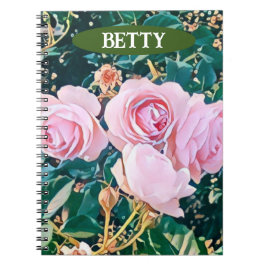 Cuaderno viintage birds purple botanical wallpaper