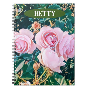 Cuaderno viintage birds purple botanical wallpaper