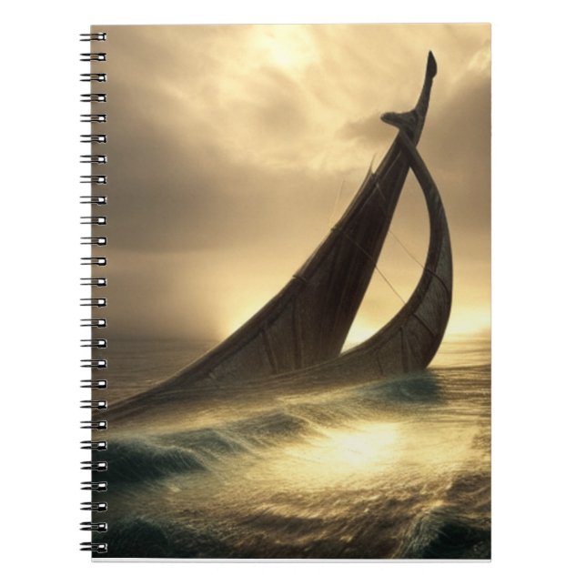 Cuaderno Viking bote  (Frente)