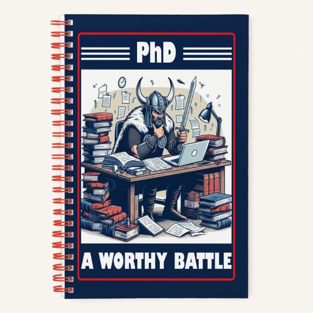 Cuaderno Viking Student PhD Una batalla digna (Anverso)