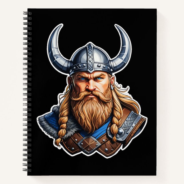 Cuaderno Vikings Nordic Man (Anverso)