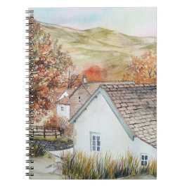 Cuaderno Villa Buttermere, distrito de los lagos, Inglaterr