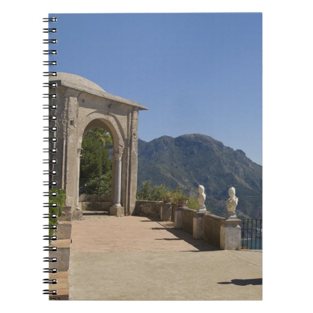 Cuaderno Villa Cimbrone, Ravello, Campania, Italia (Frente)