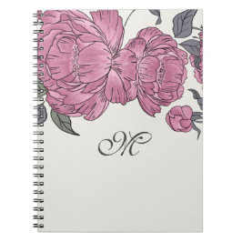 Cuaderno Viñage Peonies Journal