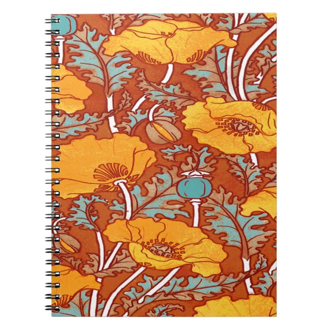 Cuaderno Viñage Poppy (Frente)