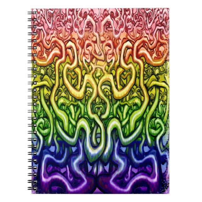Cuaderno Viñas entrelazadas de la vida (Frente)