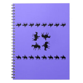 Cuaderno Vinca Occidental - Siluetas a Caballo