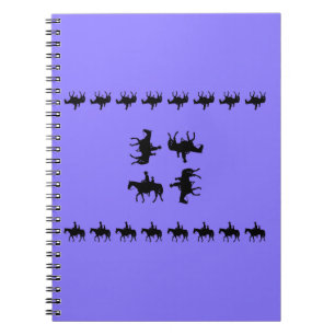 Cuaderno Vinca Occidental - Siluetas a Caballo