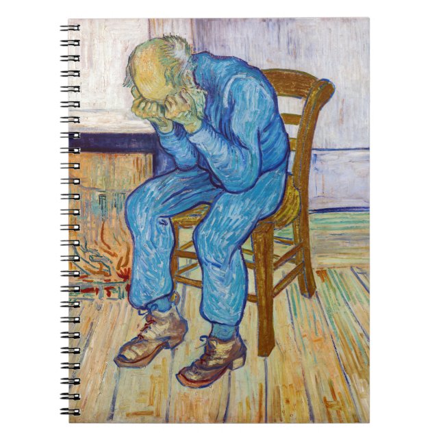 Cuaderno Vincent van Gogh - A la puerta de la eternidad (Frente)
