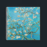 Cuaderno Vincent van Gogh - Almond Blossom<br><div class="desc">Florecimiento de almendras / Ramas con flores de almendra - Vincent van Gogh,  aceite sobre lienzo,  1890</div>