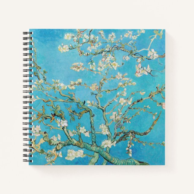 Cuaderno Vincent van Gogh - Almond Blossom (Anverso)