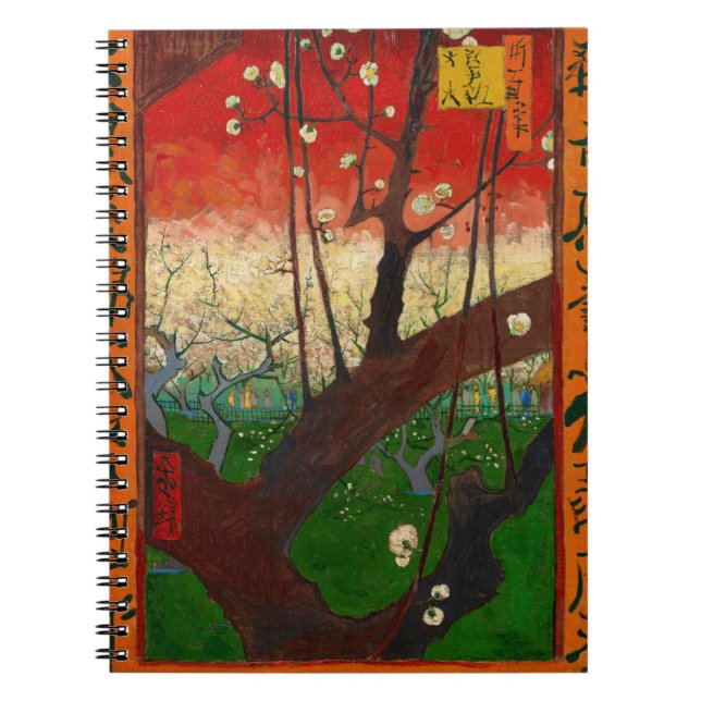 Cuaderno Vincent van Gogh - Árbol de ciruelas (Frente)