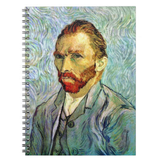 Cuaderno Vincent Van Gogh - Autorretrato verde Arte fino