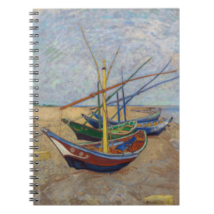 Cuaderno Vincent van Gogh - Barcas de Pesca en la Playa