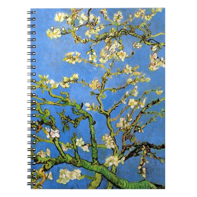 Cuaderno Vincent Van Gogh - Bella Artes del árbol de almend (Frente)