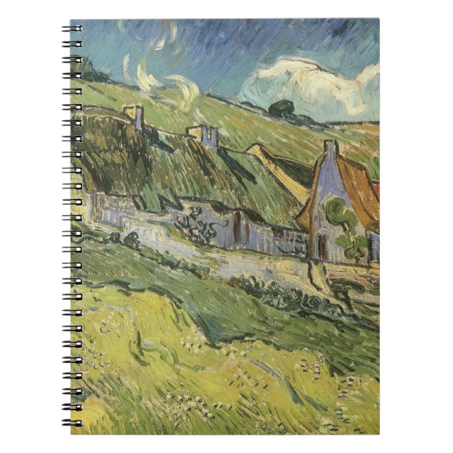 Cuaderno Vincent van Gogh - Cabañas con Techo de Paja (Frente)
