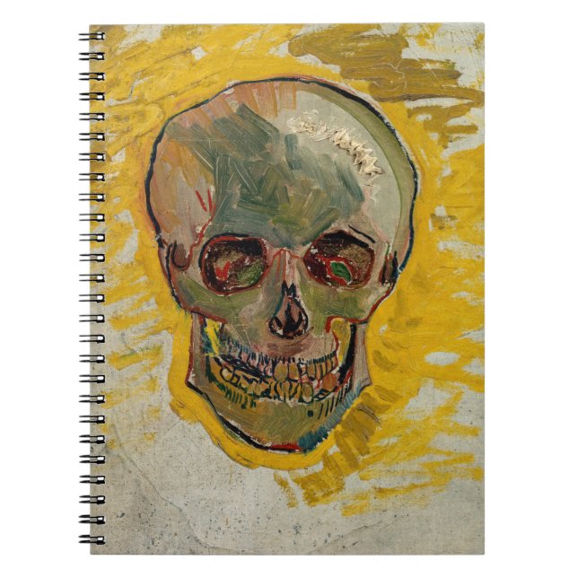Cuaderno Vincent van Gogh - Calavera 1887 #2 (Frente)
