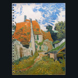 Cuaderno Vincent van Gogh - Calle de Auvers-sur-Oise<br><div class="desc">Calle de Auvers-sur-Oise - Vincent van Gogh,  Oil on Canvas,  1890 en Auvers-sur-Oise</div>