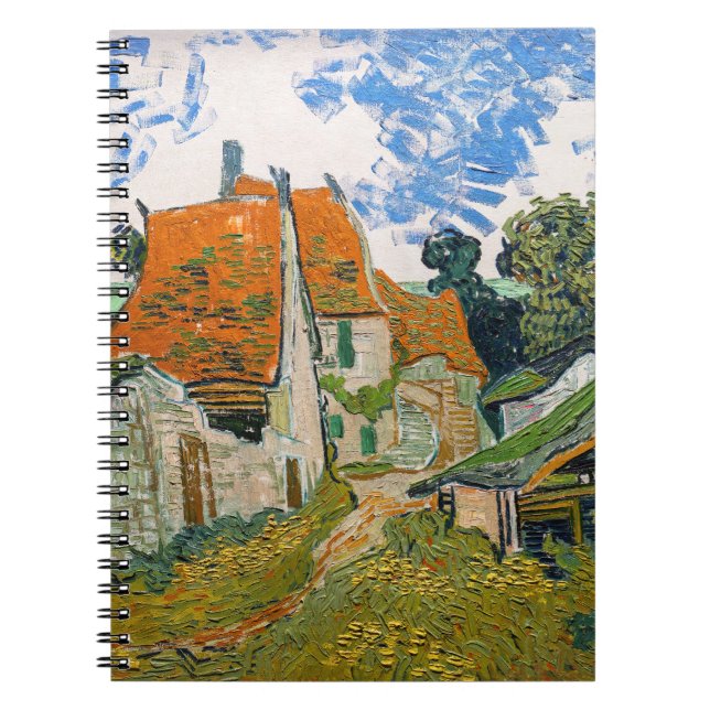 Cuaderno Vincent van Gogh - Calle de Auvers-sur-Oise (Frente)