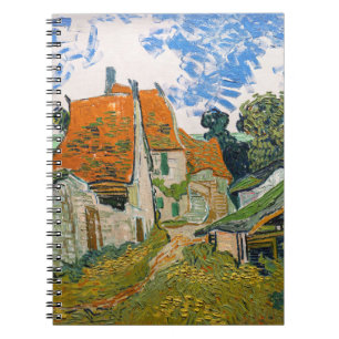 Cuaderno Vincent van Gogh - Calle en Auvers-sur-Oise