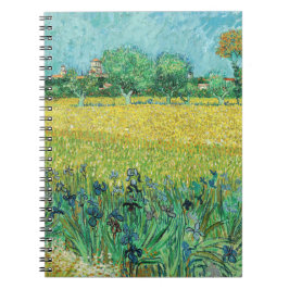 Cuaderno Vincent van Gogh - Campo con irlandeses cerca de A
