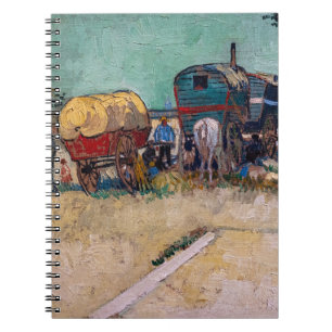 Cuaderno Vincent van Gogh - Caravanas, campamento gitano ce