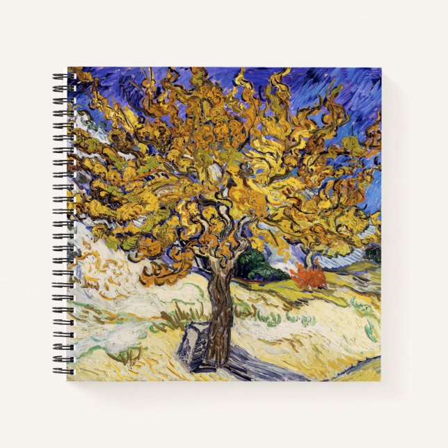 Cuaderno Vincent van Gogh - El árbol de las moras (Anverso)