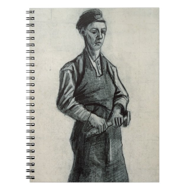 Cuaderno Vincent van Gogh el | el herrero joven, 1882 (Frente)