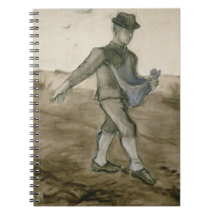 Cuaderno Vincent van Gogh el el sembrador, 1881