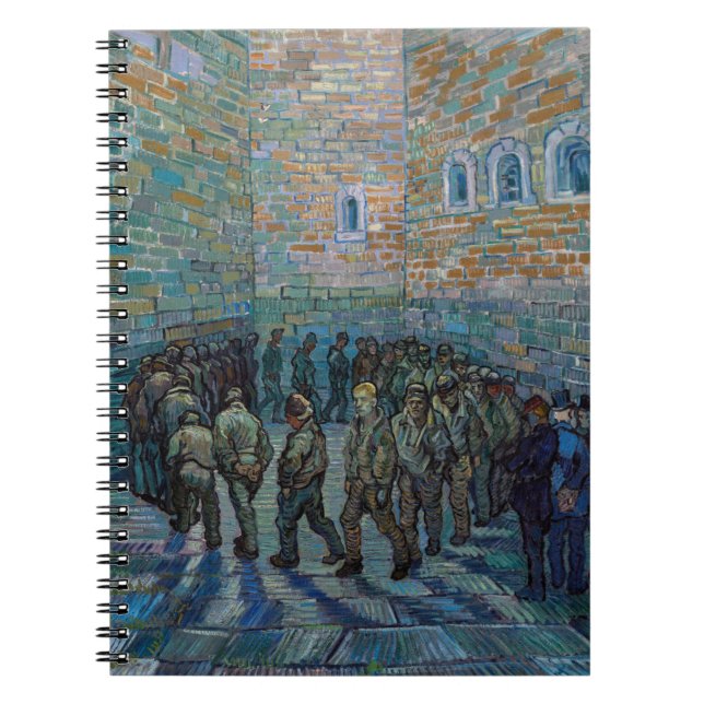 Cuaderno Vincent van Gogh - El patio de la cárcel (Frente)