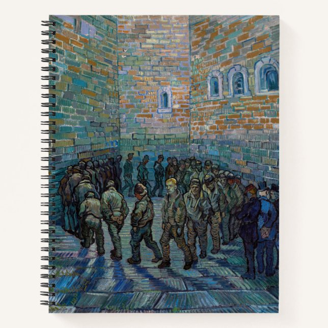 Cuaderno Vincent van Gogh - El patio de la cárcel (Anverso)
