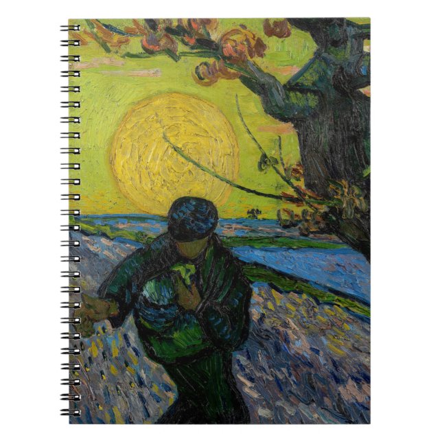 Cuaderno Vincent van Gogh - El sembrador  (Frente)