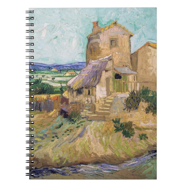 Cuaderno Vincent van Gogh - El viejo molino (Frente)