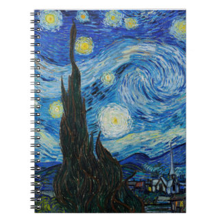 Cuaderno Vincent Van Gogh es la noche estrellada