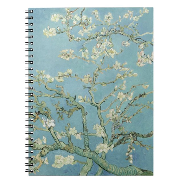 Cuaderno Vincent van Gogh - Flor de almendra (Frente)