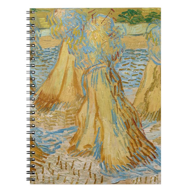 Cuaderno Vincent van Gogh - Gavillas de Trigo (Frente)
