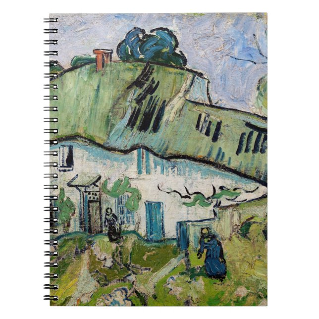 Cuaderno Vincent van Gogh - Granja con Dos Figuras (Frente)