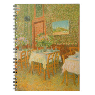 Cuaderno Vincent van Gogh - Interior de un restaurante