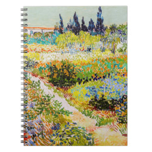 Cuaderno Vincent van Gogh - Jardín de Arles