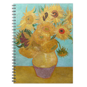Cuaderno Vincent Van Gogh - Jarrón con doce girasoles