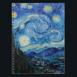 Cuaderno Vincent Van Gogh La Noche Starry<br><div class="desc">Vincent Van Gogh es el detalle nocturno estrellado</div>