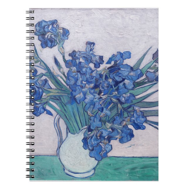 Cuaderno Vincent Van Gogh. Lirios     (Frente)