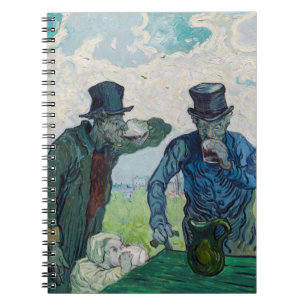 Cuaderno Vincent van Gogh - Los bebedores, según Daumier