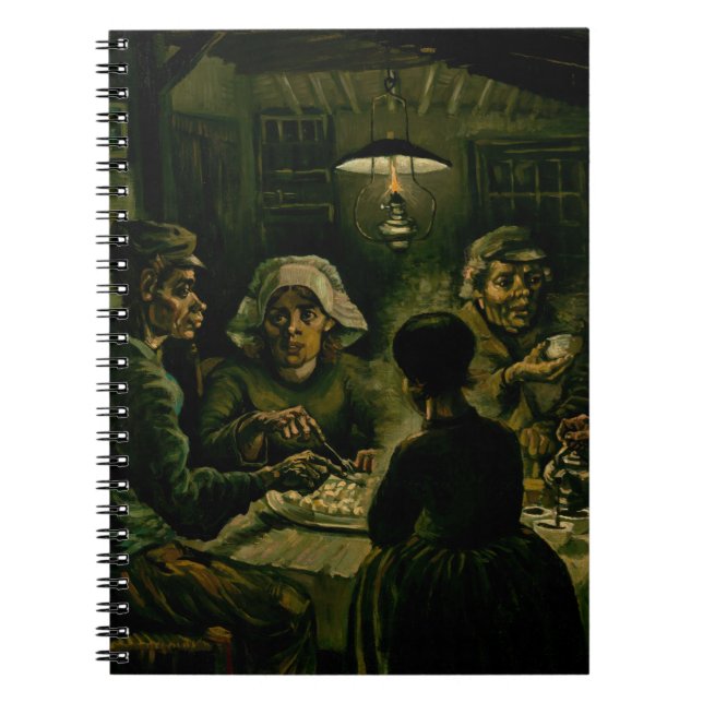 Cuaderno Vincent van Gogh - Los comedores de papa (Frente)